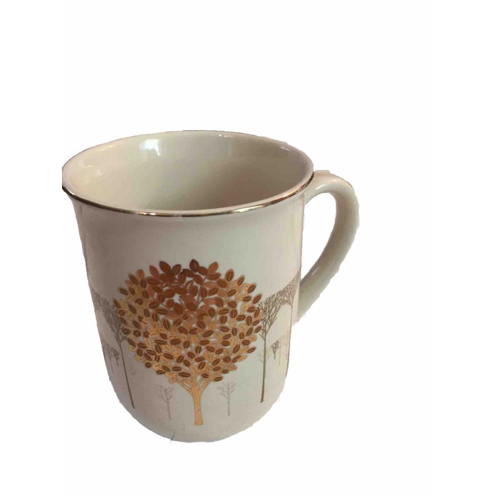 Otagiri‎ Golden Mist Coffee Mugs Japan Set of 2 Mid Century Vintage Retro NEW
